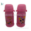 600ml cartoon patterned stainless steel vacuum thermos bottle